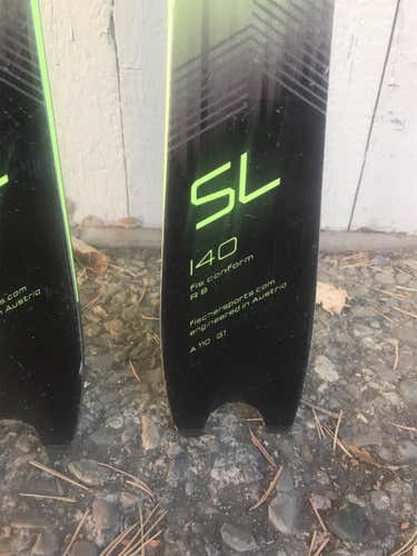 140 Fischer SL Skis