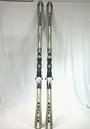 VOLKL P50 Energy 183cm Used Skis w/ Marker Motion Integrated Rail Binding System No Trades