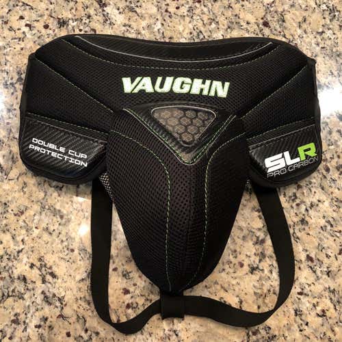 New Vaughn SLR Pro Carbon Goalie Jock Double Cup