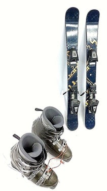 STEP IN Used Tyrolia Bindings NEW 99cm SNOWBLADE Snow Jam Ski Blades 