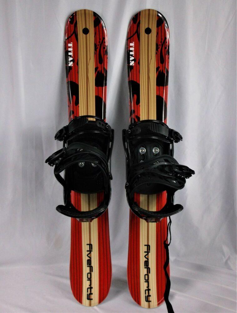 Ski Blade FiveForty Binding Snowblade & Binding FiveForty 75cm,Titan WIDE 