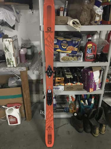 Unisex Salomon Alpine Touring QST 85 Skis With Bindings