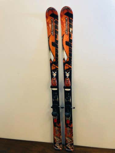 Nordica Hot Rod Jet Fuel Skis 162 cm. Demo Bindings FRESH TUNE!