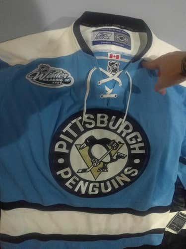 Winter classic pens jersey. Large