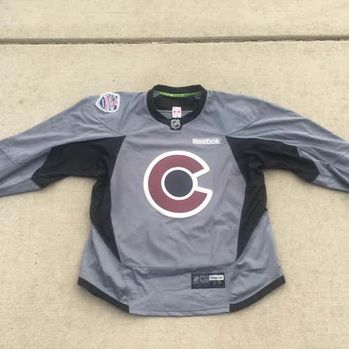 2016 Colorado Avalanche Stadium Series Practice Jersey 58 Reebok Pro Stock