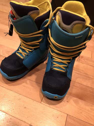 Men's 8.0 (Women's 9.0) Burton Snowboard Boots All Mountain Stiff Flex