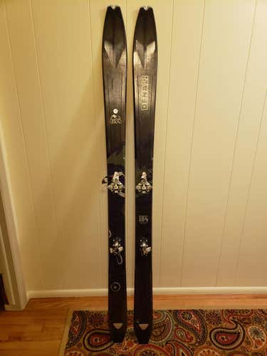 184 Dynafit Denali AT Ski With Speed Radical bindings and skins