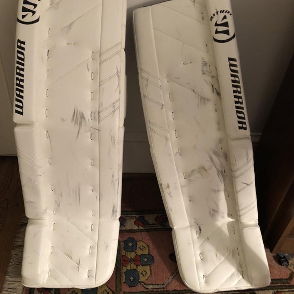White Senior 34" Ritual G3 Pro Goalie Leg Pads