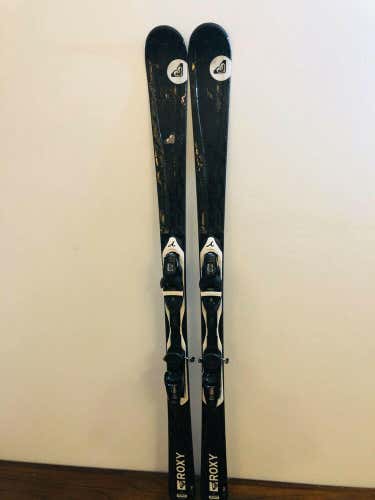 Roxy N9 Women's Downhill Skis 163 cm. Ladies Love Demo Bindings VERY NICE!!!