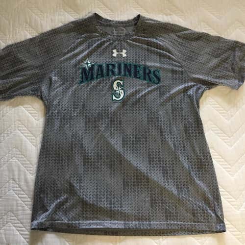 Seattle Mariners Under Armour Shirt Men’s XL Excellent!