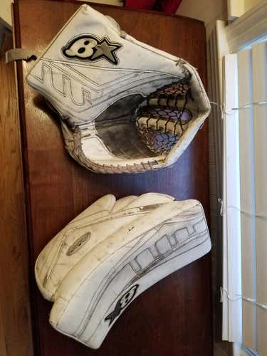 Brian's G-Netik II Pro Goalie Glove & Blocker Regular Senior