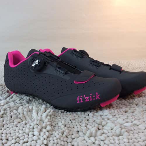 Fizik R5 BOA Euro Size 39 Cycling Shoes Pink/Black
