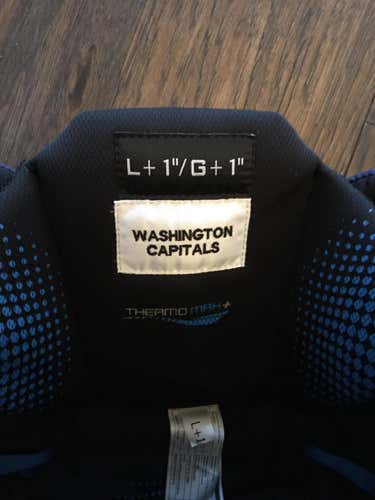 New Senior SIZE L+1" Bauer One95 Hockey Pants Pro Stock Washington Capitals