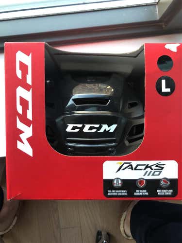 Black  Large Tacks 110 Helmet