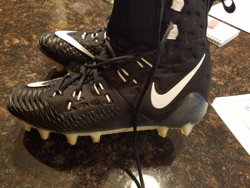 Nike Force Savage Football cleats Black Adult Men's 8.0