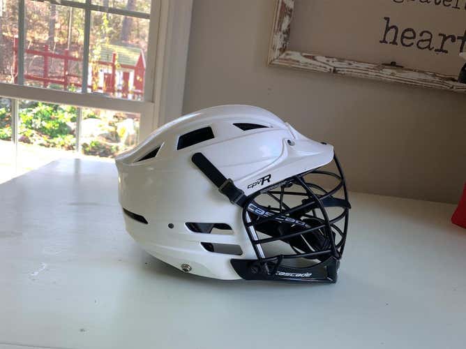 White Youth Player CPV-R Helmet