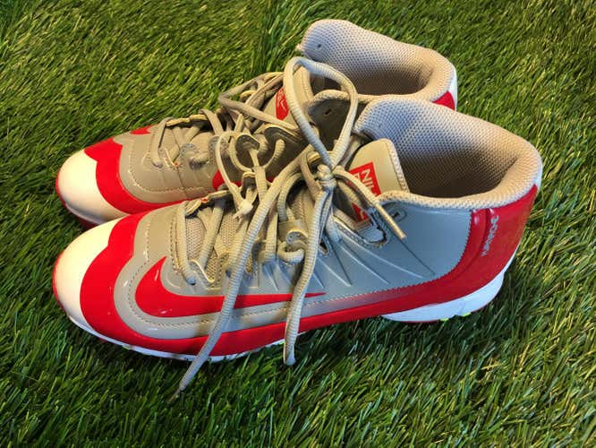 NEVER WORN! NIKE Hurache Mid Baseball Cleat - Men's Size 8