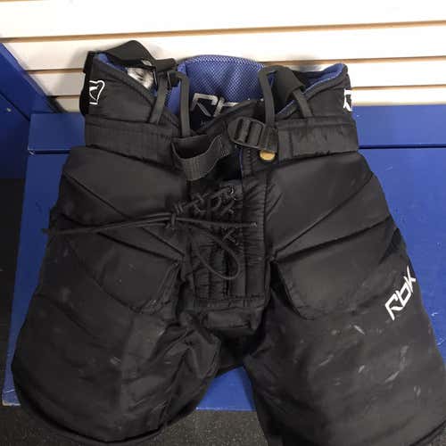 Reebok HPG Hockey Goalie Pants Jr Medium Black
