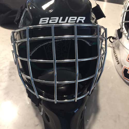 Black Junior NME 4 Goalie Mask