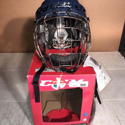 Brand New Blue New Medium CCMFitlite 3DS Helmet