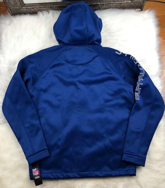 BUFFALO BILLS Mens Full Zip Hoodie Hoody GIII NWT NEW L LRG LARGE