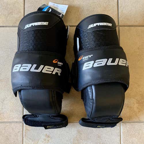 BNWT Bauer S18 Supreme Goalie Knee Guards Adult
