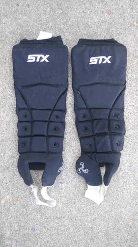 Youth Large STX goalie shin guards