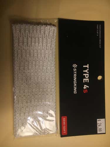 White New StringKing 4S Mesh String King 4 S Mesh