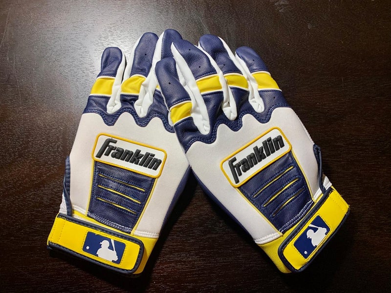 Team issued University of Michigan Batting gloves