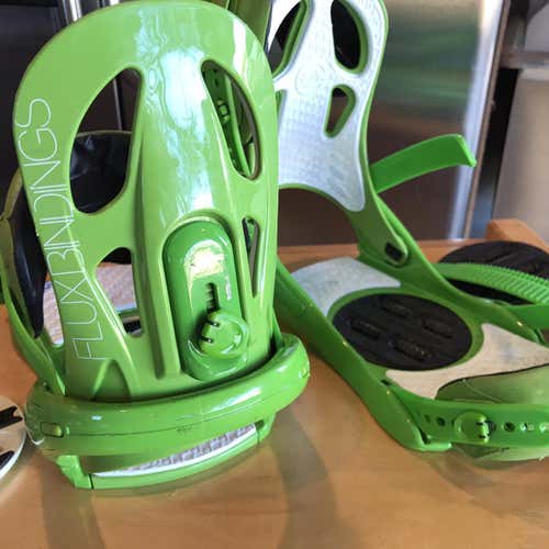 Men's Medium/Large Flux TT30 Snowboard Bindings Freestyle