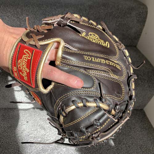 Gold  Pro Preferred Baseball Glove