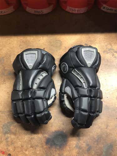 Black New Player Rome RX3 Lacrosse Gloves 13"
