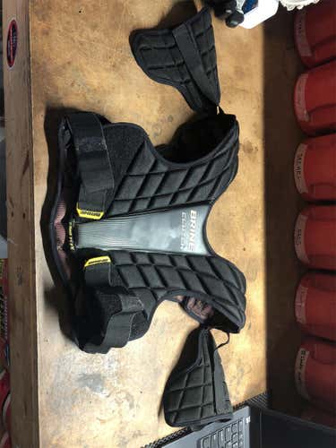 Black  Large Clutch Shoulder Pads