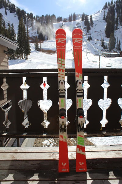Kid's 2018 Rossignol Racing Hero FIS SL Pro Skis With Look SPX 10 Bindings
