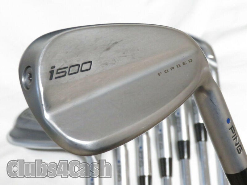 Ping i500 Irons Blue Dot Project X LZ 6.5 X Flex 4-P+Uw #37587