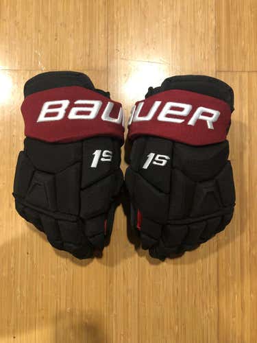 Galchenyuk  Pro Stock Arizona New Bauer 1s gloves
