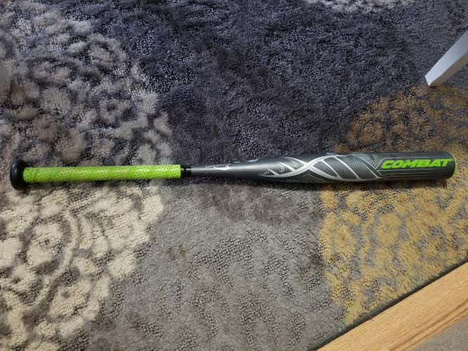 Gray USSSA Certified 2016 Combat Composite Portent G4 Bat (-12) 19 oz 31"
