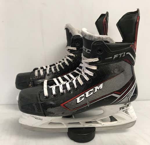 CCM JetSpeed FT1 Pro Mens Pro Stock Hockey Skates 9 D 8106