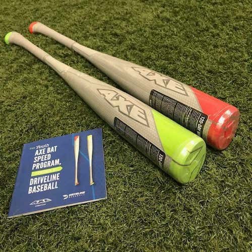 AXE BAT SPEED TRAINERS POWERED BY DRIVELINE ~ Youth 30" ~ 2 Bat Set ~ $299 OBO
