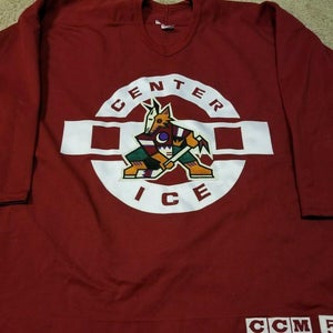 PHOENIX COYOTES NHL CCM Center Ice Player Practice Worn Used Hockey Jersey 56