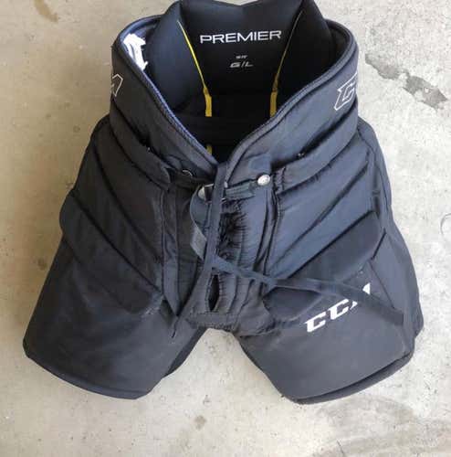 Black Senior Large Premier R1.9 Hockey Goalie Pants