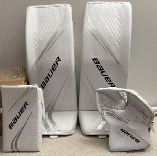 Bauer 2X Pro Goalie Full Set Large with Custom Knee Blocks