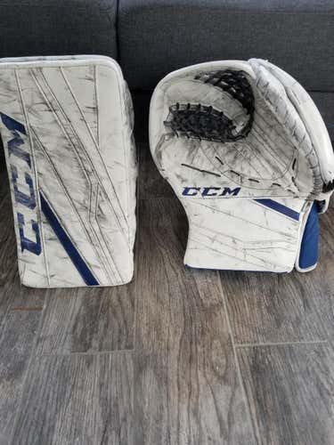 Pro Return Tampa Bay Lightning CCM Regular Extreme Flex III Pro Pro Stock Glove & Blocker