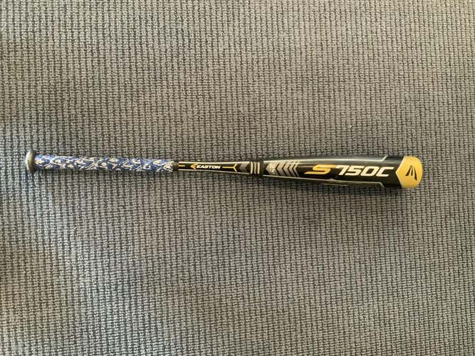 Black USABat Certified 2018 Easton Hybrid S750C Bat (-10) 20 oz 30"