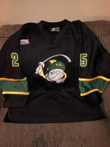 USHL Sioux City Musketeers Chase Drake Game Worn Jersey Pro Stock