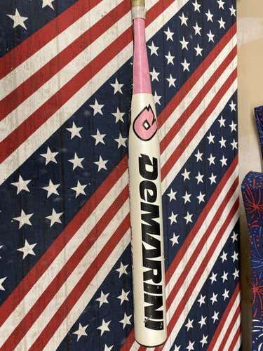 White DeMarini Composite CF4 Hope (-10) 23 oz 33" Bat- 140974