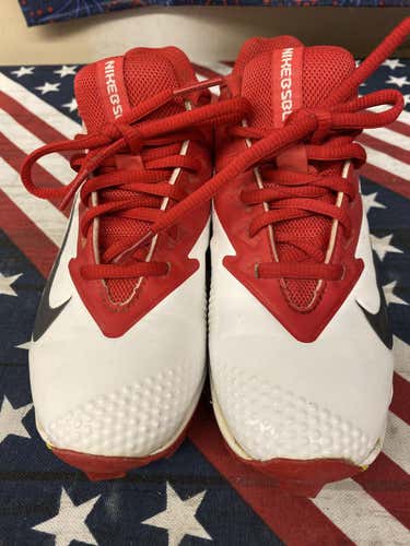 Nike Red Vapor 3Y Baseball Cleats- 140982