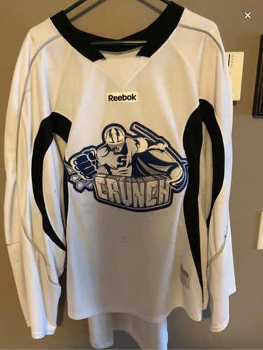 AHL Crunch Pro Stock Goalie Practice Jersey 58G