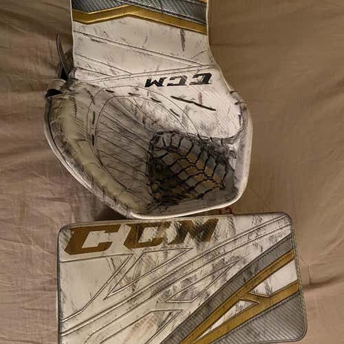 Golden Knights Lagace Pro Return Goalie Glove and Blocker