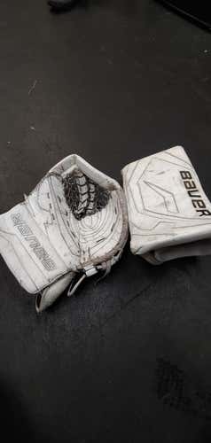 White Senior Bauer Regular Supreme One100